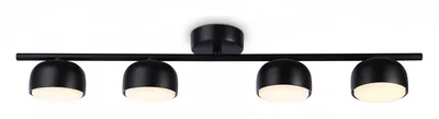 Светильник накладной TN71029/4 BK черный GX53/4 max 12W 600*80*140