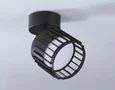 Накладной поворотный спот со сменной лампой TN71159 BK черный GX53 D100*125