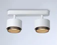 Светильник накладной TN71285/2 WH/BK белый/черный GX53/2 max 12W 270*95*137