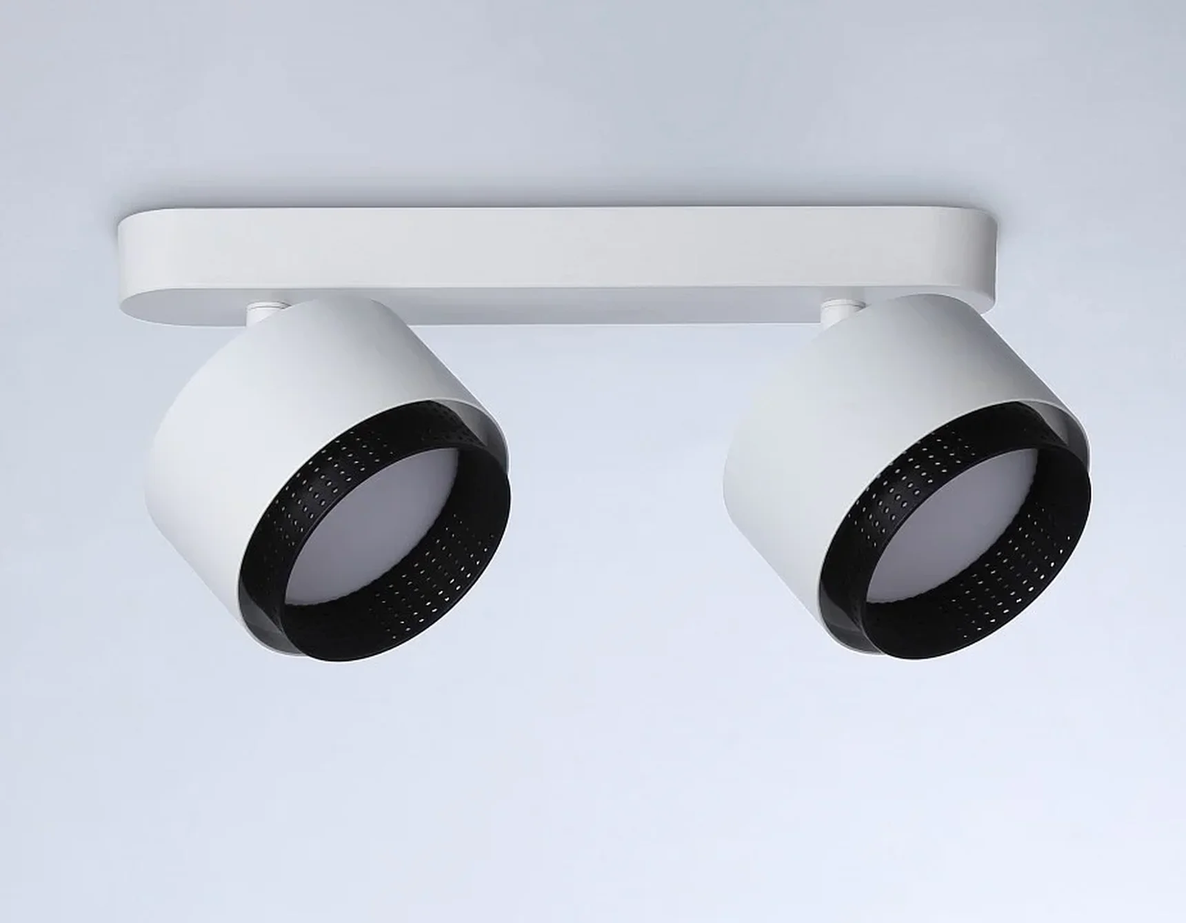 Светильник накладной TN71285/2 WH/BK белый/черный GX53/2 max 12W 270*95*137