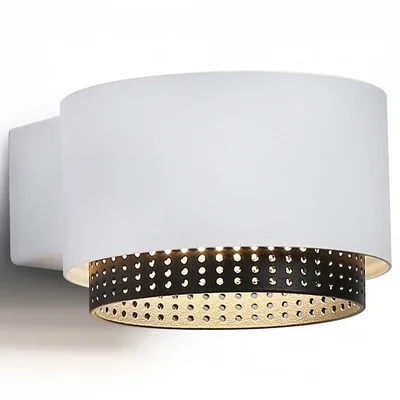 Светильник настенный TN71296 WH/BK белый/черный GX53 max 12W 95*62*120