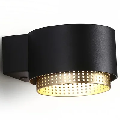 Светильник настенный TN71299 BK/GD черный/золото GX53 max 12W 95*62*120