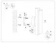Светильник светодиодный настенный TN71332 BK черный LED 4W 4200K 230*60*100