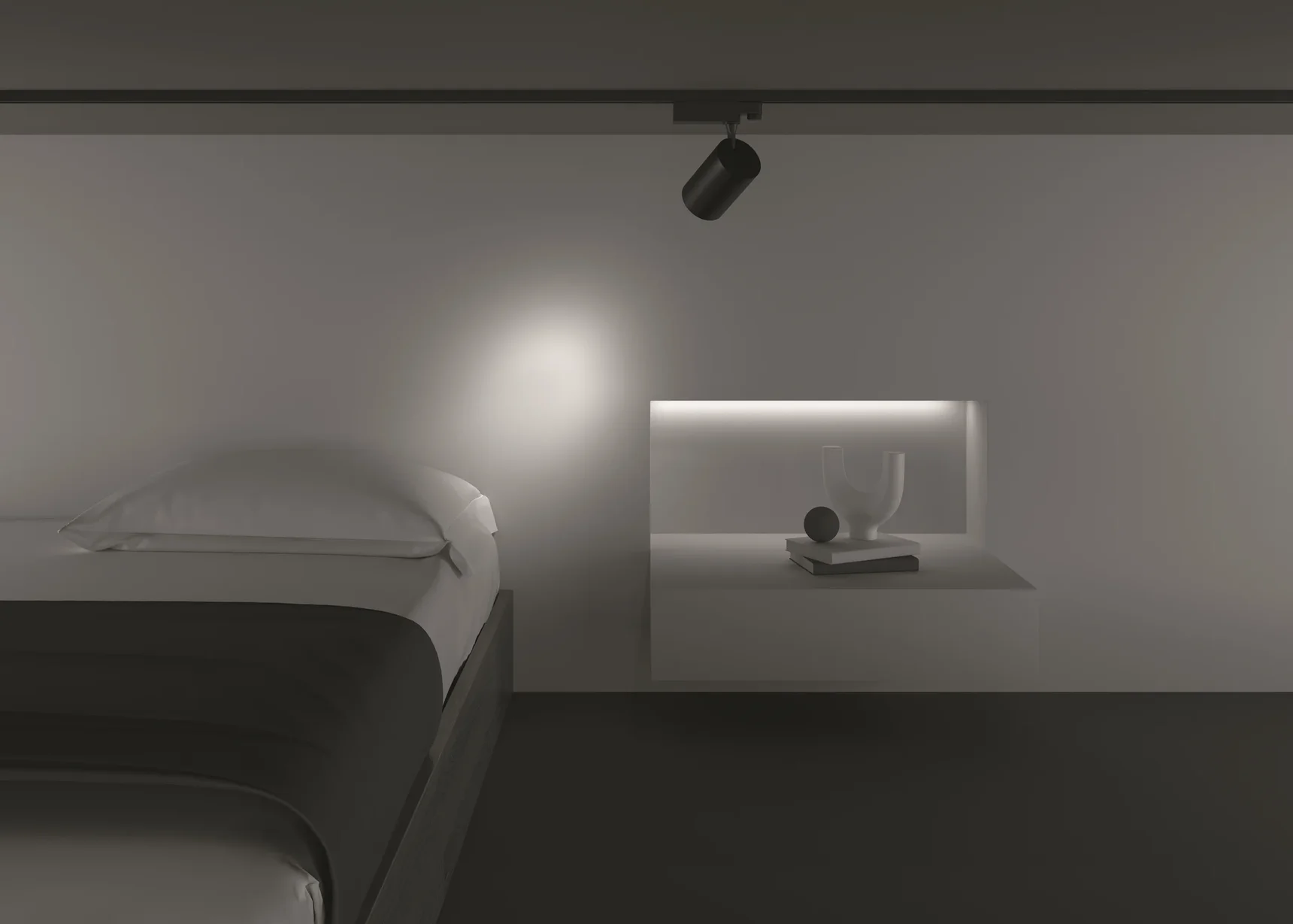 Трековый светильник Vuoro Trinity 3000K 20Вт 24°, TR029-3-20W3K-S-B