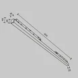 Трековый светильник Basis Exility 2700-6000K 30Вт 120° Dim Dali1, TR030-4-30WTW-DD-B