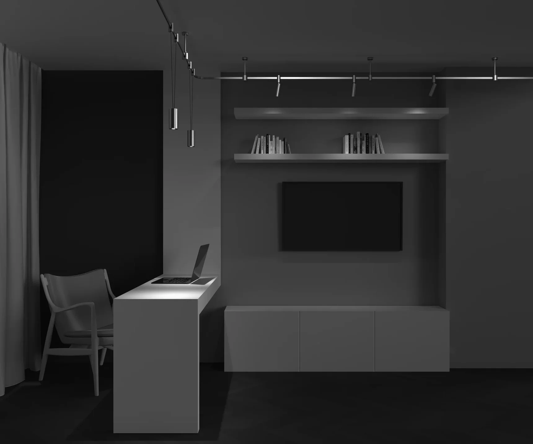 Трековый подвесой светильник Focus Led Flarity 3000K 12Вт 36°, TR157-1-12W3K-PT