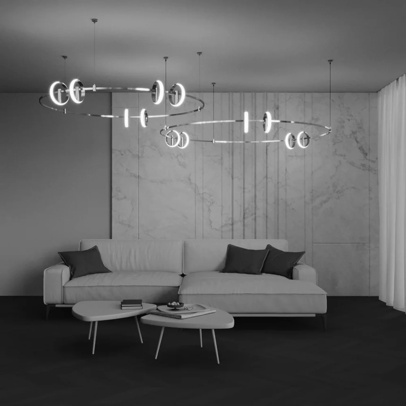 Трековый светильник Zero Flarity 3000K 10Вт 180°, TR230-1-10W3K-BS