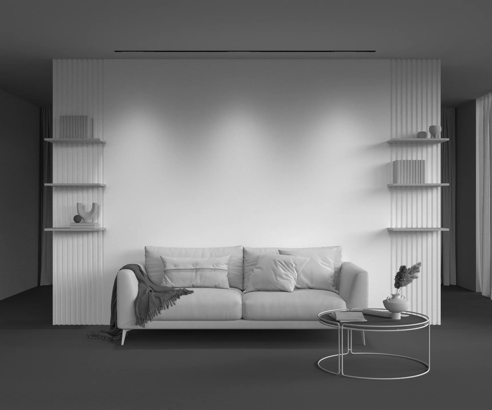 Трековый светильник, TR232-2-10W3K-B