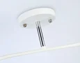 Светильник подвесной TR303001/2 WH/CH/FR белый/хром/белый матовый E27/2 max 40W 560*140*240