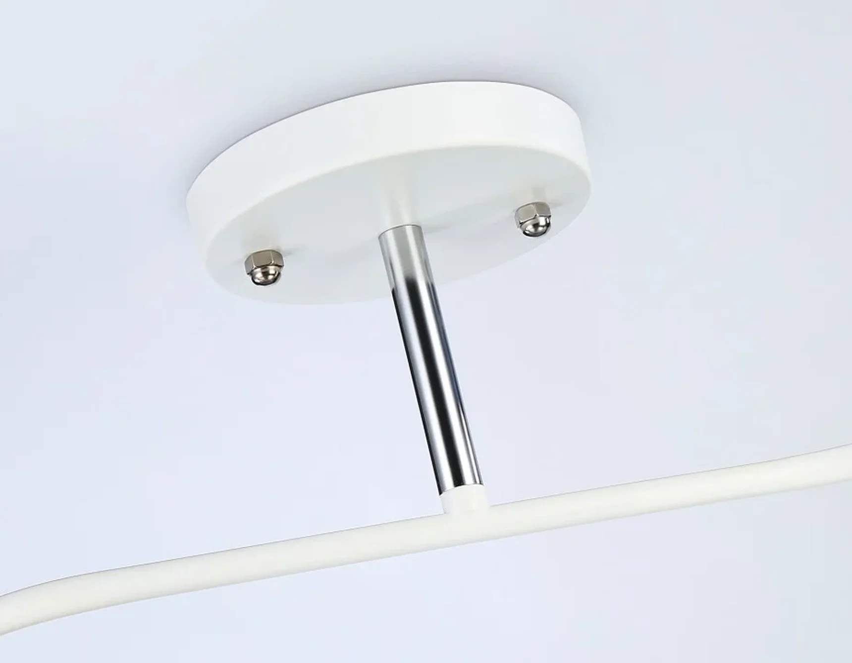 Светильник подвесной TR303001/2 WH/CH/FR белый/хром/белый матовый E27/2 max 40W 560*140*240