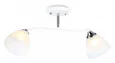 Светильник подвесной TR303001/2 WH/CH/FR белый/хром/белый матовый E27/2 max 40W 560*140*240