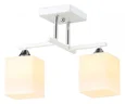 Светильник подвесной TR303111/2 WH/CH/FR белый/хром/белый матовый E27/2 max 40W 360*190*290