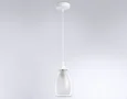 Подвесной светильник TR3534 WH/CL/FR белый/прозрачный/белый матовый E27 max 40W D120*800