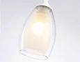Подвесной светильник TR3534 WH/CL/FR белый/прозрачный/белый матовый E27 max 40W D120*800