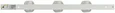 Комплект ЭРА TR71-SET3-GX53-WH трековых светильников однофазных 3 шт под лампу с шинопроводом 80 см белый