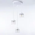 Подвесной светильник в стиле лофт TR8078/3 WH белый E27*3 max 40W D372*1170
