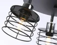 Потолочный светильник в стиле лофт TR8092/3 BK/CH черный/хром E27*3 max 40W D372*190