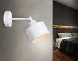 Накладной спот с выключателем в стиле лофт TR8135 WH белый E27 max 40W D120*290
