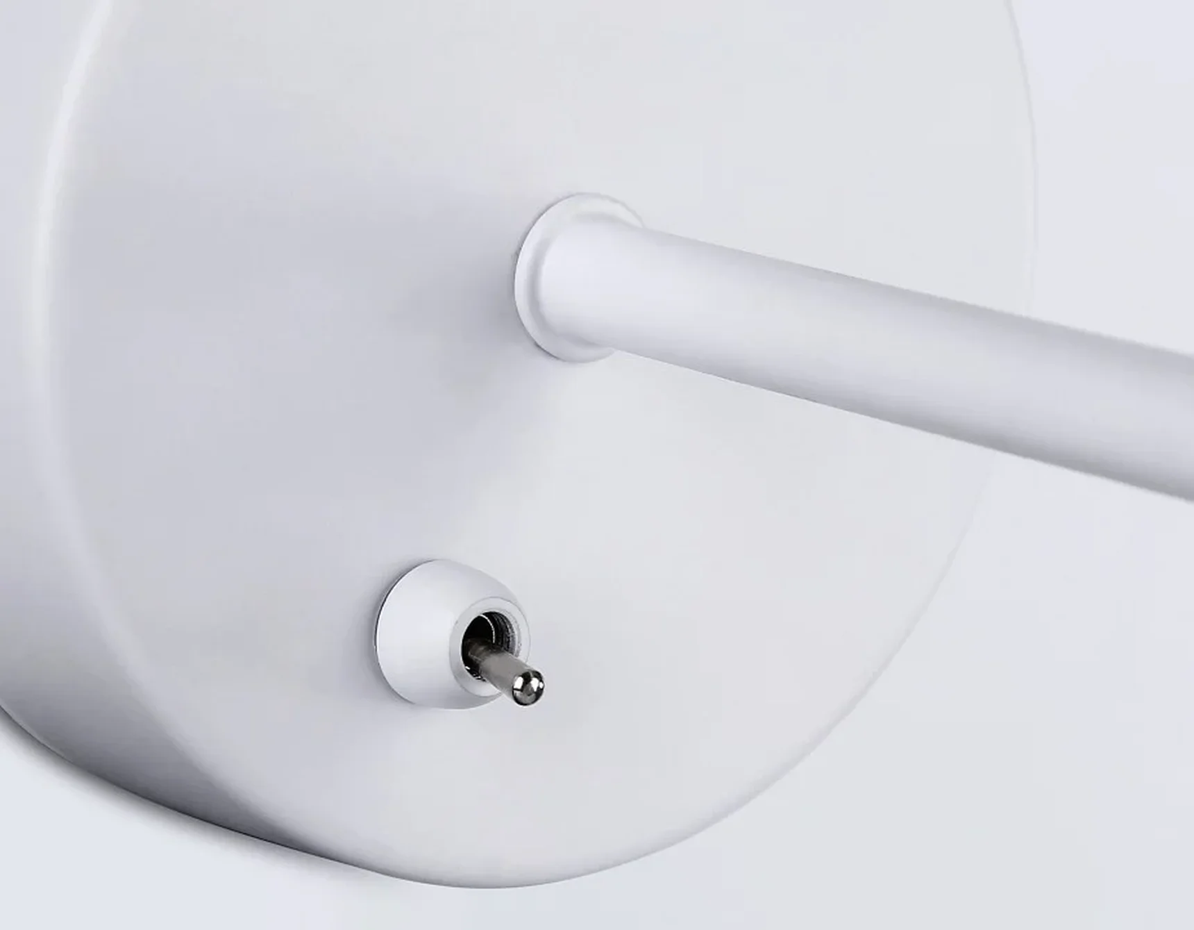 Накладной спот с выключателем в стиле лофт TR8135 WH белый E27 max 40W D120*290