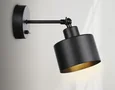 Накладной спот с выключателем в стиле лофт TR8137 BK черный E27 max 40W D120*290