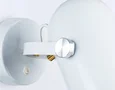 Накладной спот с выключателем в стиле лофт TR8202 WH белый E27 max 40W D117*280