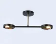 Подвесной светильник со сменной лампой TR8225/2 BK/SB черный/бронза E27/2 max 40W 510*165*190