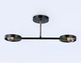 Подвесной светильник со сменной лампой TR8225/2 BK/SB черный/бронза E27/2 max 40W 510*165*190