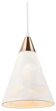 Светильник подвесной TR8429 WH/FGD белый/золото E27 max 40W D180*800