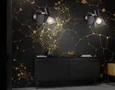 Светильник накладной TR8659 BK/GD черный/золото E14 max 60W 160*100*145