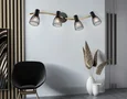 Светильник накладной TR8662/4 BK/GD черный/золото E14/4 max 60W 760*100*170