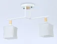 Светильник подвесной TR9484/2 WH/FR белый/белый матовый E27/2 max 40W 405*175*280