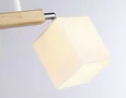 Подвесной светильник TR9511/2 WH/CH/FR белый/хром/белый матовый E27*2 max 40W 517*100*246