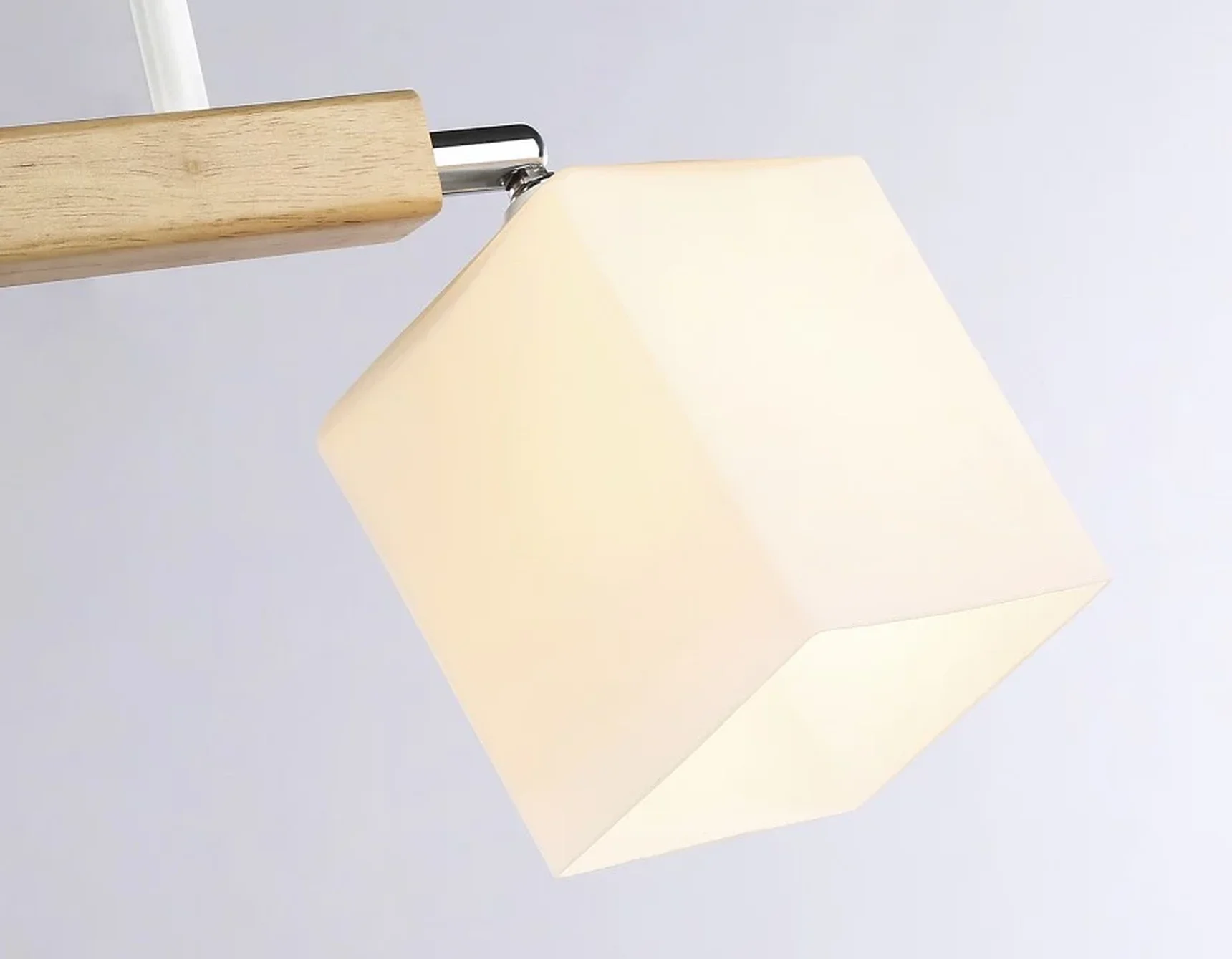 Подвесной светильник TR9511/2 WH/CH/FR белый/хром/белый матовый E27*2 max 40W 517*100*246