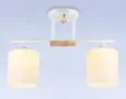 Светильник подвесной TR9541/2 WH/FR белый/белый матовый E27/2 max 40W 435*120*280