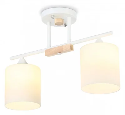 Светильник подвесной TR9541/2 WH/FR белый/белый матовый E27/2 max 40W 435*120*280
