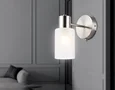 Настенный светильник с выключателем E14*1, TR9578 SN сатин E14 max 40W 175*100*195