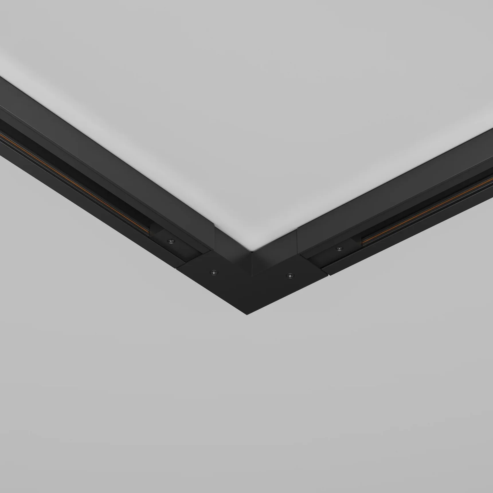 Угловой коннектор питания с вводом питания Unity черный, TRA001CLB-11B