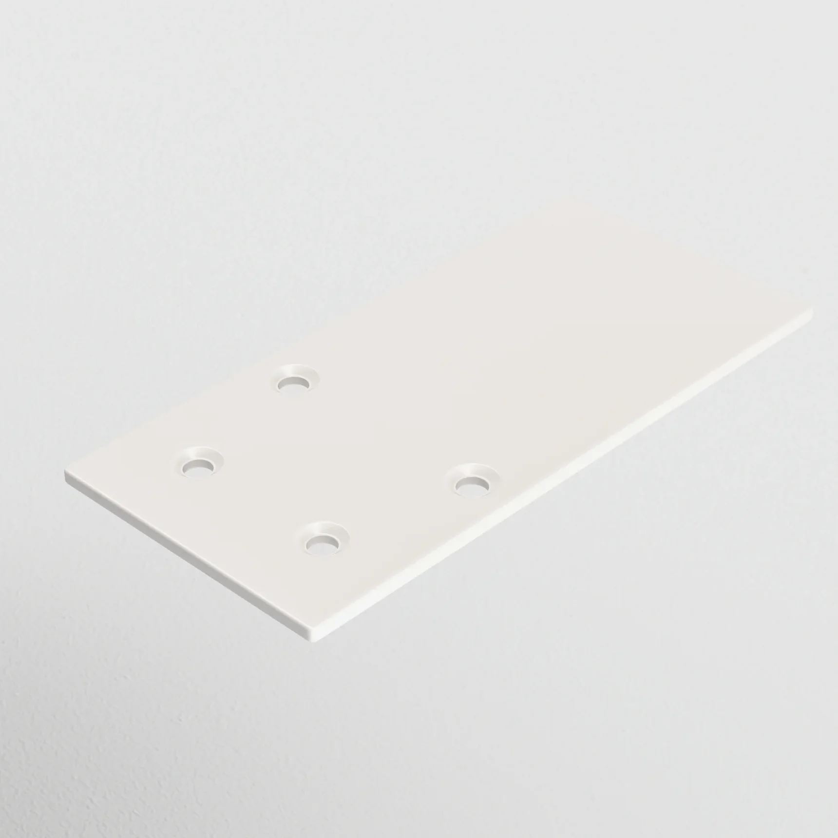 Заглушка торцевая 1шт S35 накладной белый, TRA004EC-21W