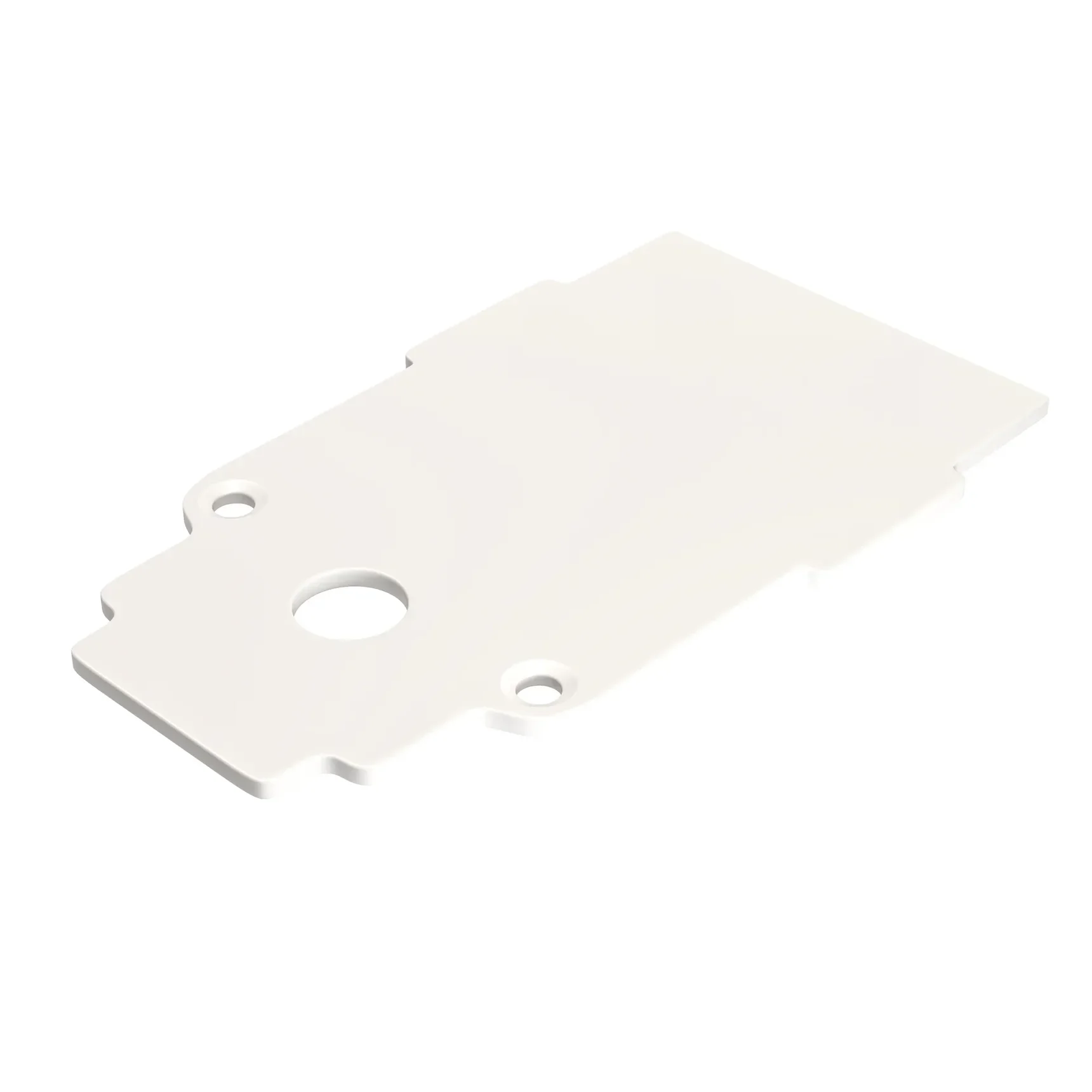 Заглушка торцевая 1шт S35 встраиваемый белый, TRA004EC-22W