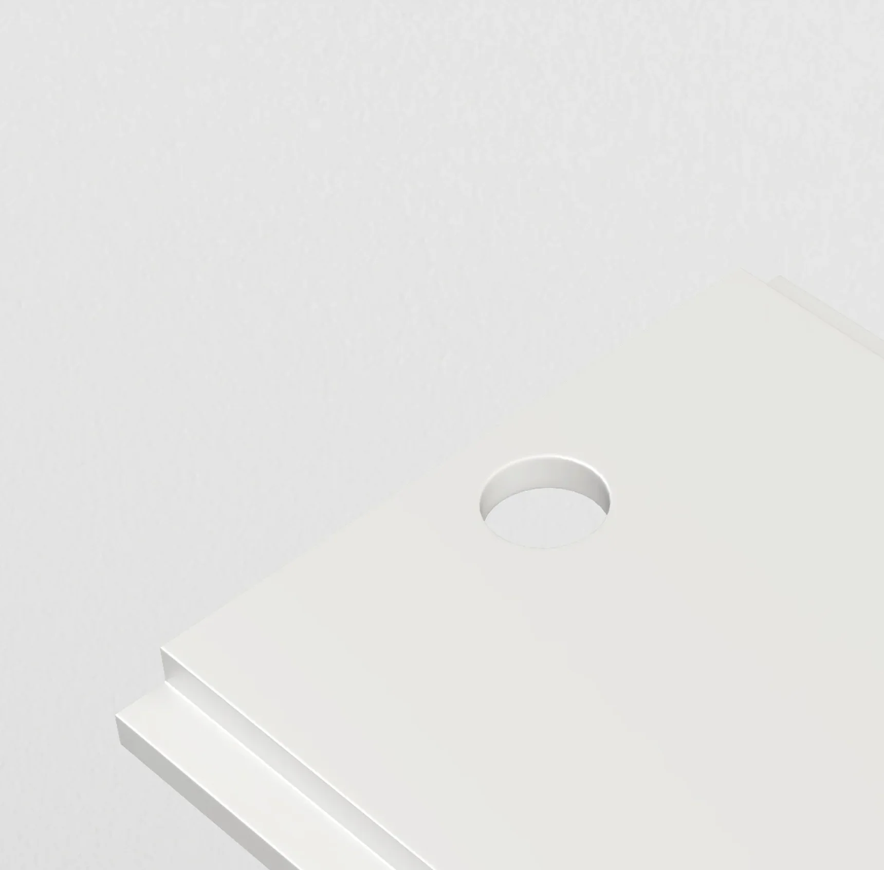 Крепление для троса 1шт Gravity белый, TRA004HP-21W