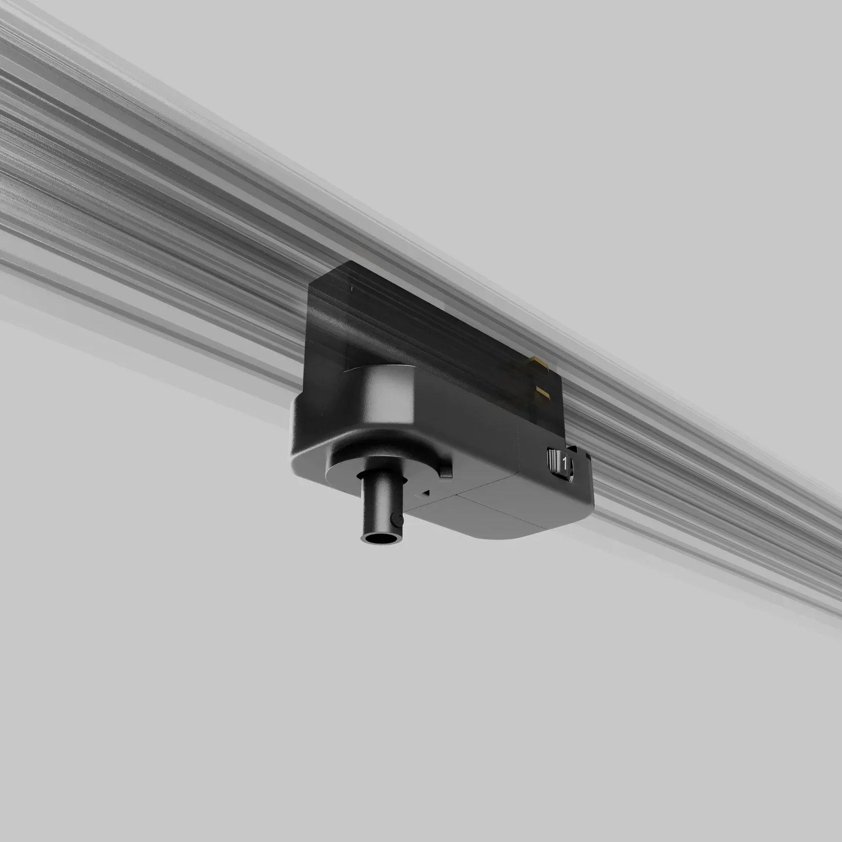 Коннектор для подвесного светильника Trinity TRA005-3-A-B, черный, TRA005-3-A-B