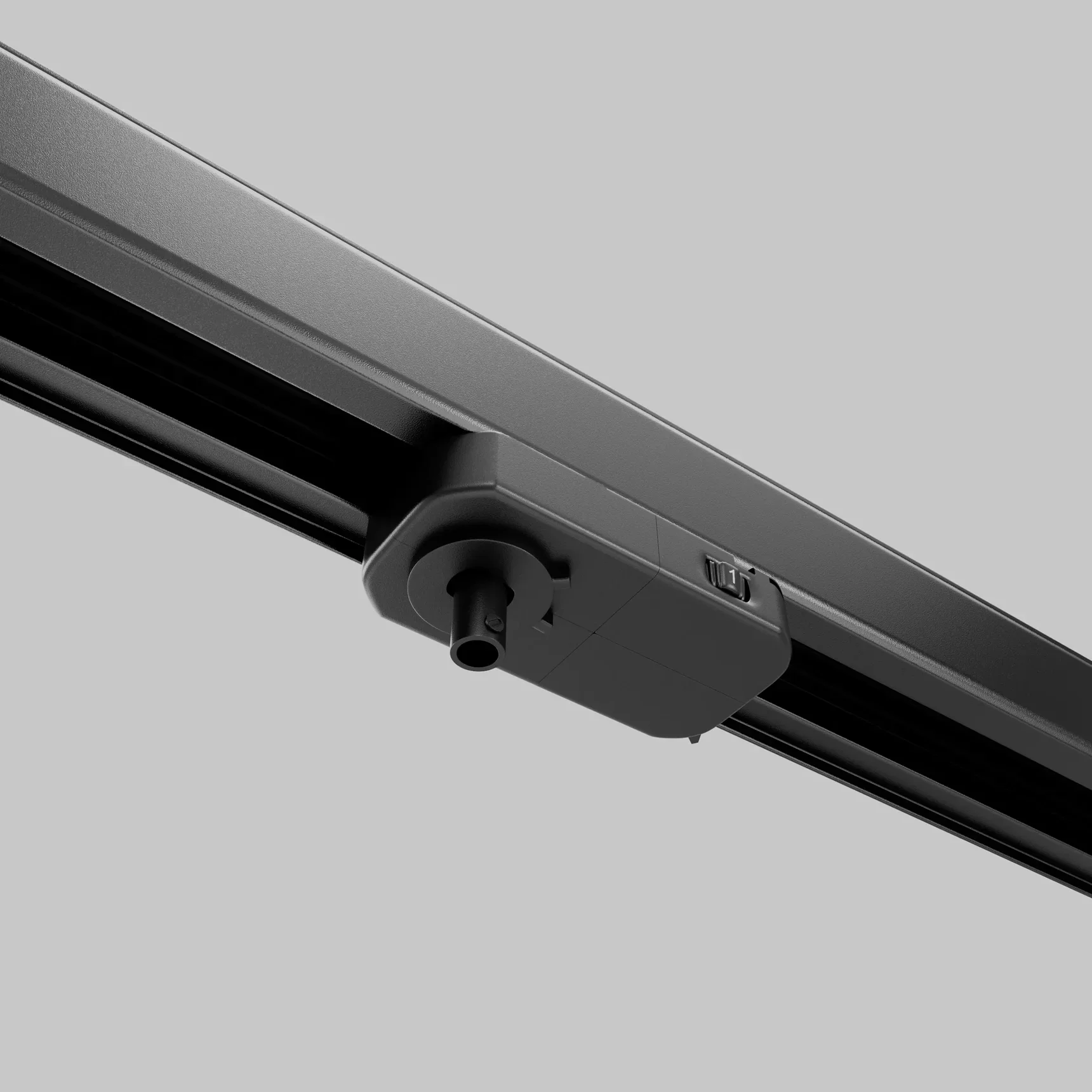 Коннектор для подвесного светильника Trinity TRA005-3-A-B, черный, TRA005-3-A-B