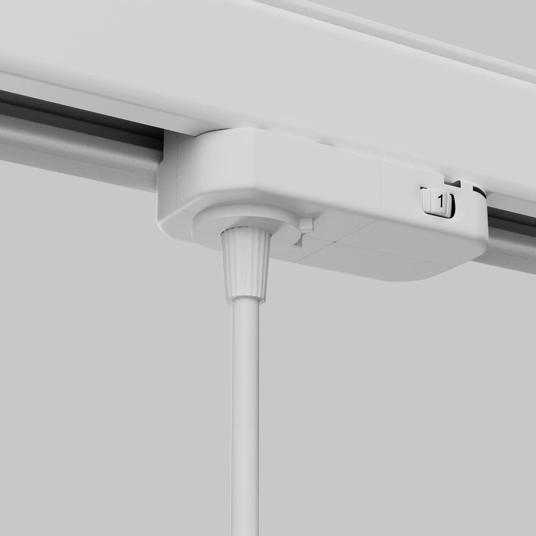 Коннектор для подвесного светильника Trinity TRA005-3-A-W, белый, TRA005-3-A-W