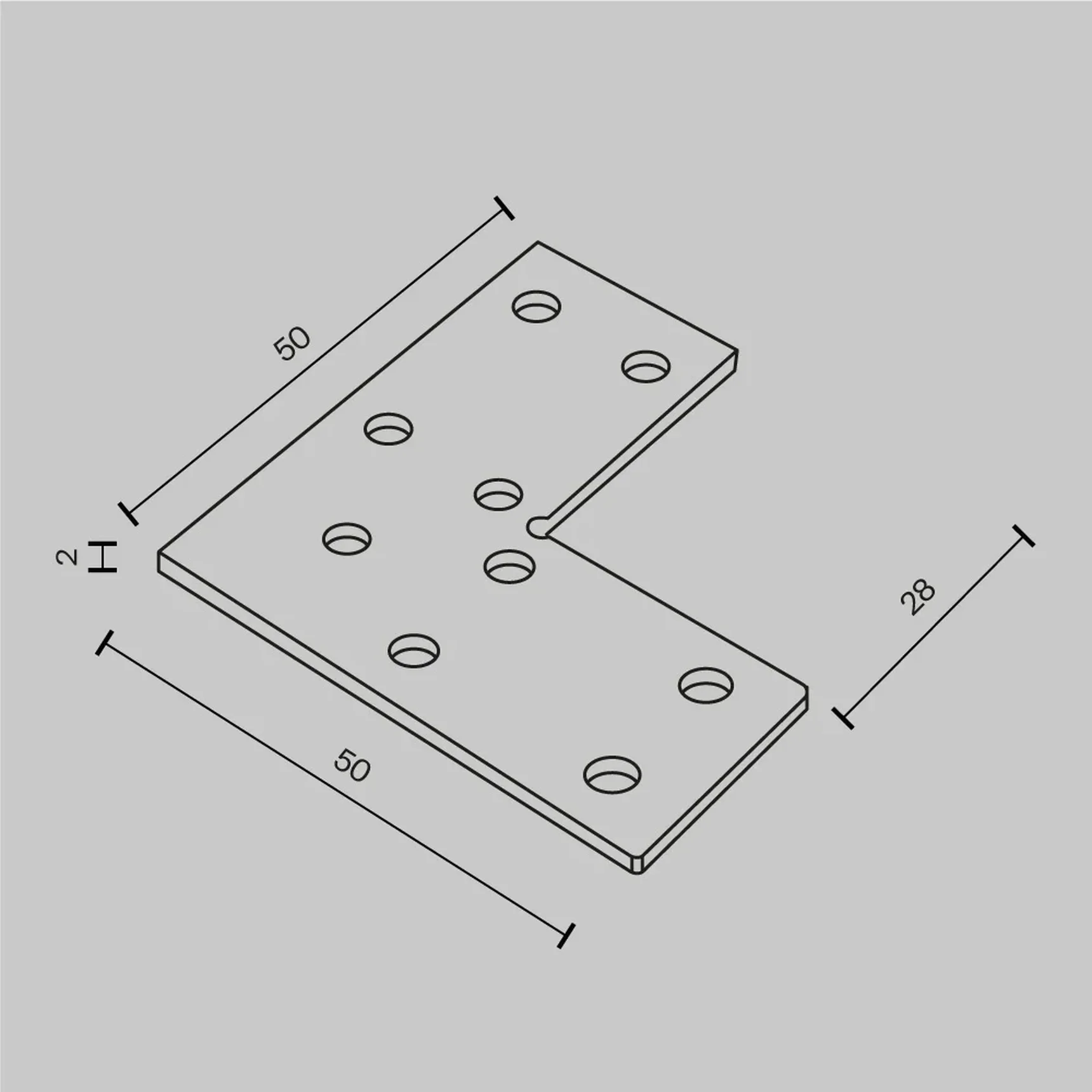 Соединитель угловой для накладного шинопровода Exility, TRA034CL-21