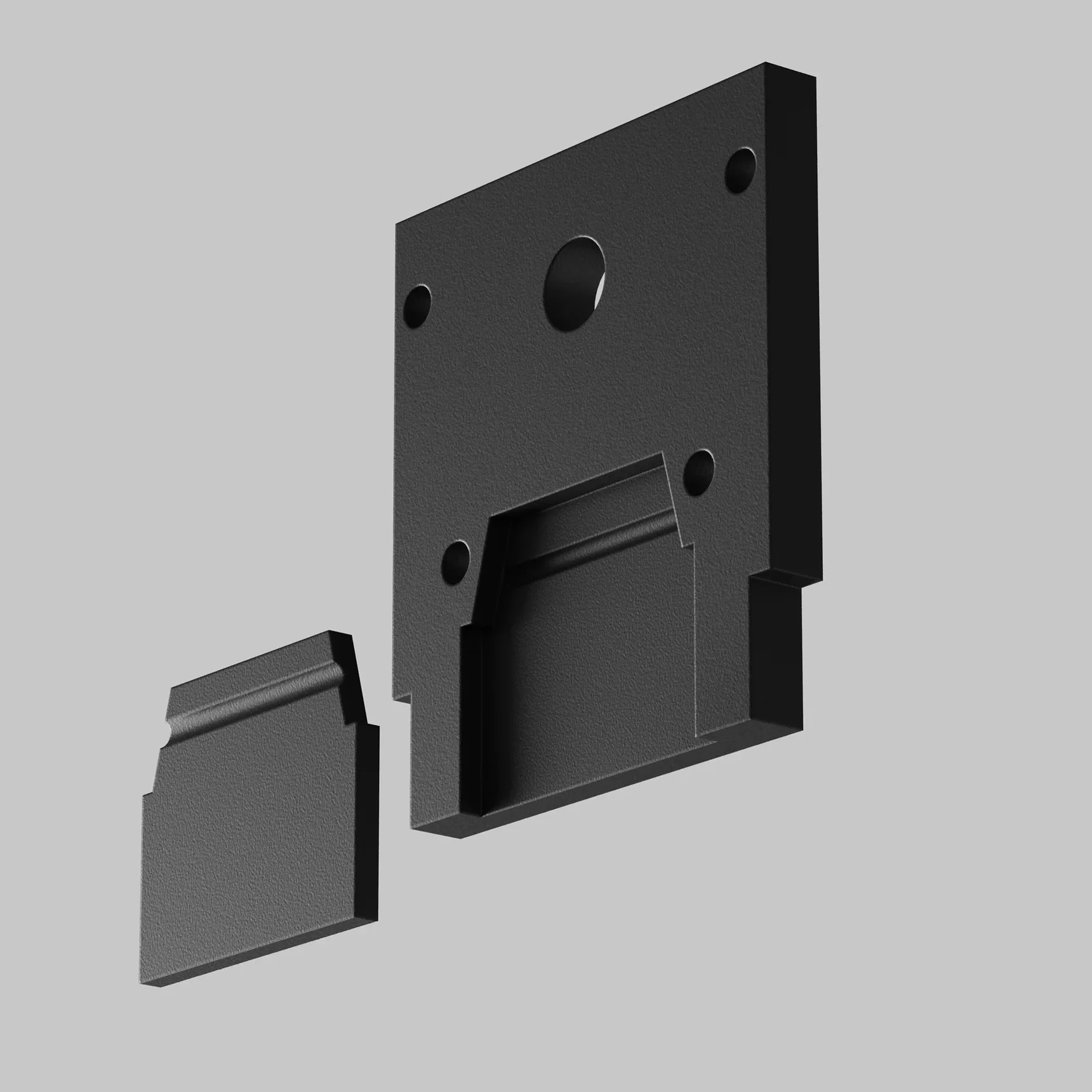 Торцевая заглушка для шинопровода ClipLine Exility, черная, 1шт., TRA034EC-SCCL-42B