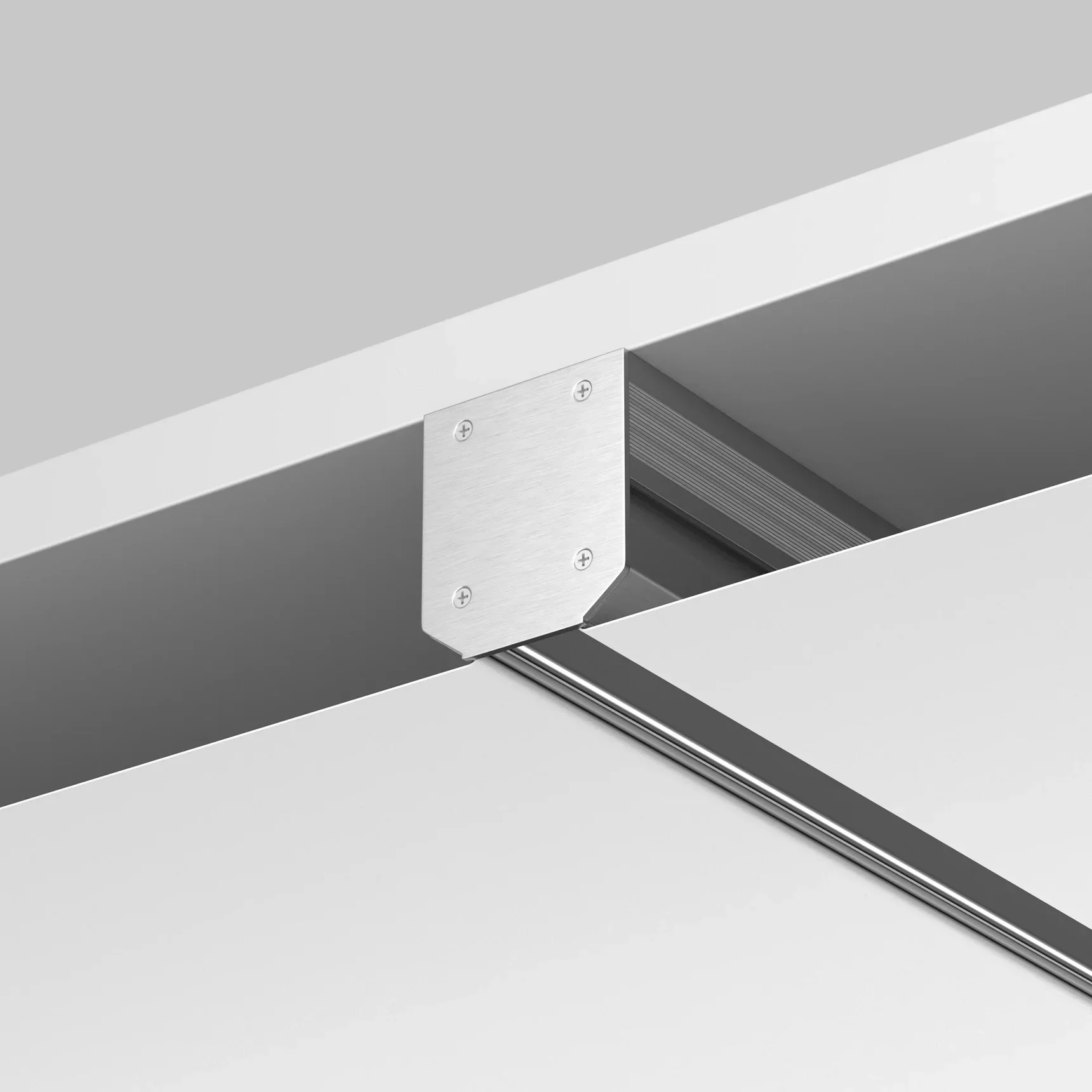Заглушка торцевая к профилю, 2шт, TRA034MPEC-21S(N)