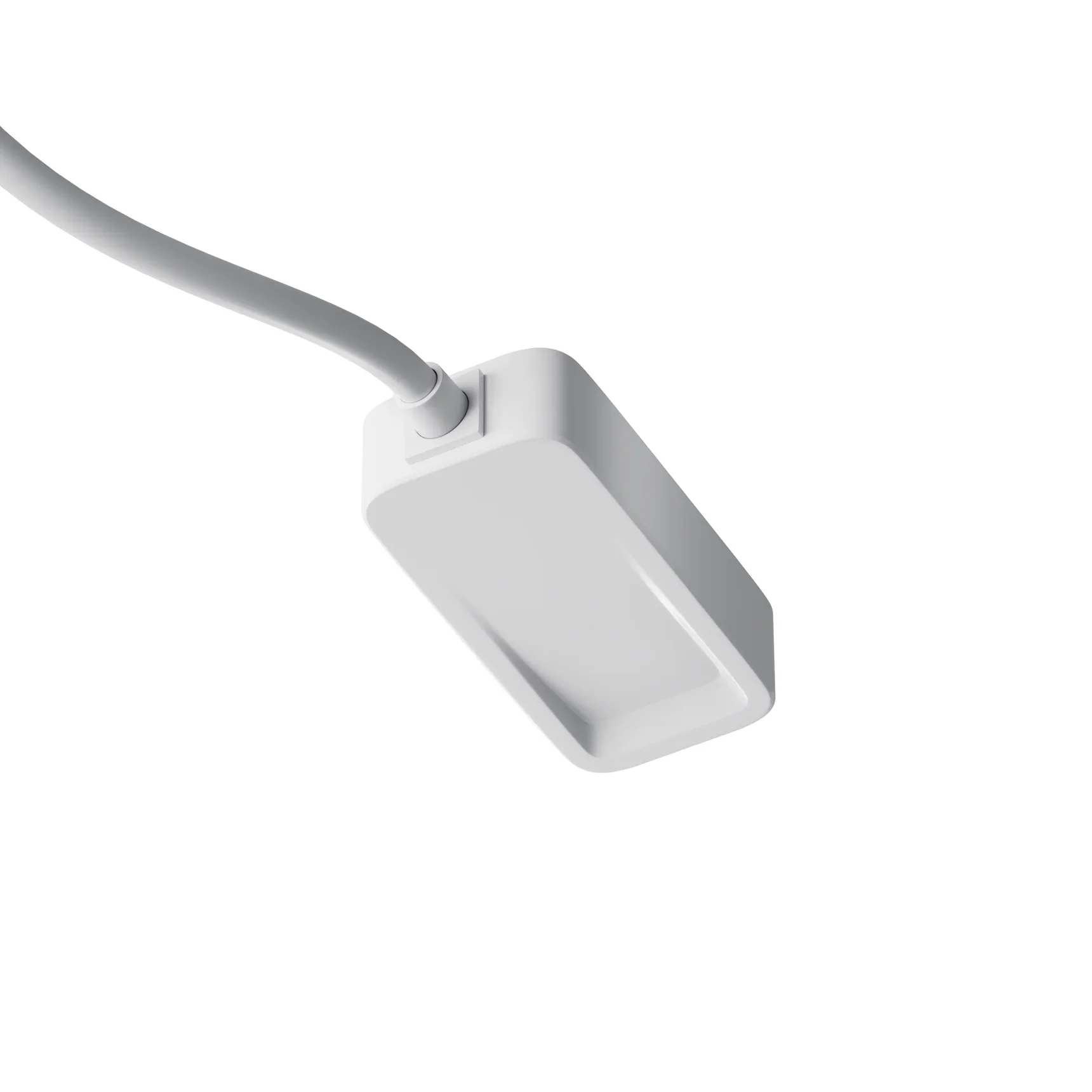 Ввод питания(2м) Radity для встраиваемого монтажа белый TRA084B-12W-200