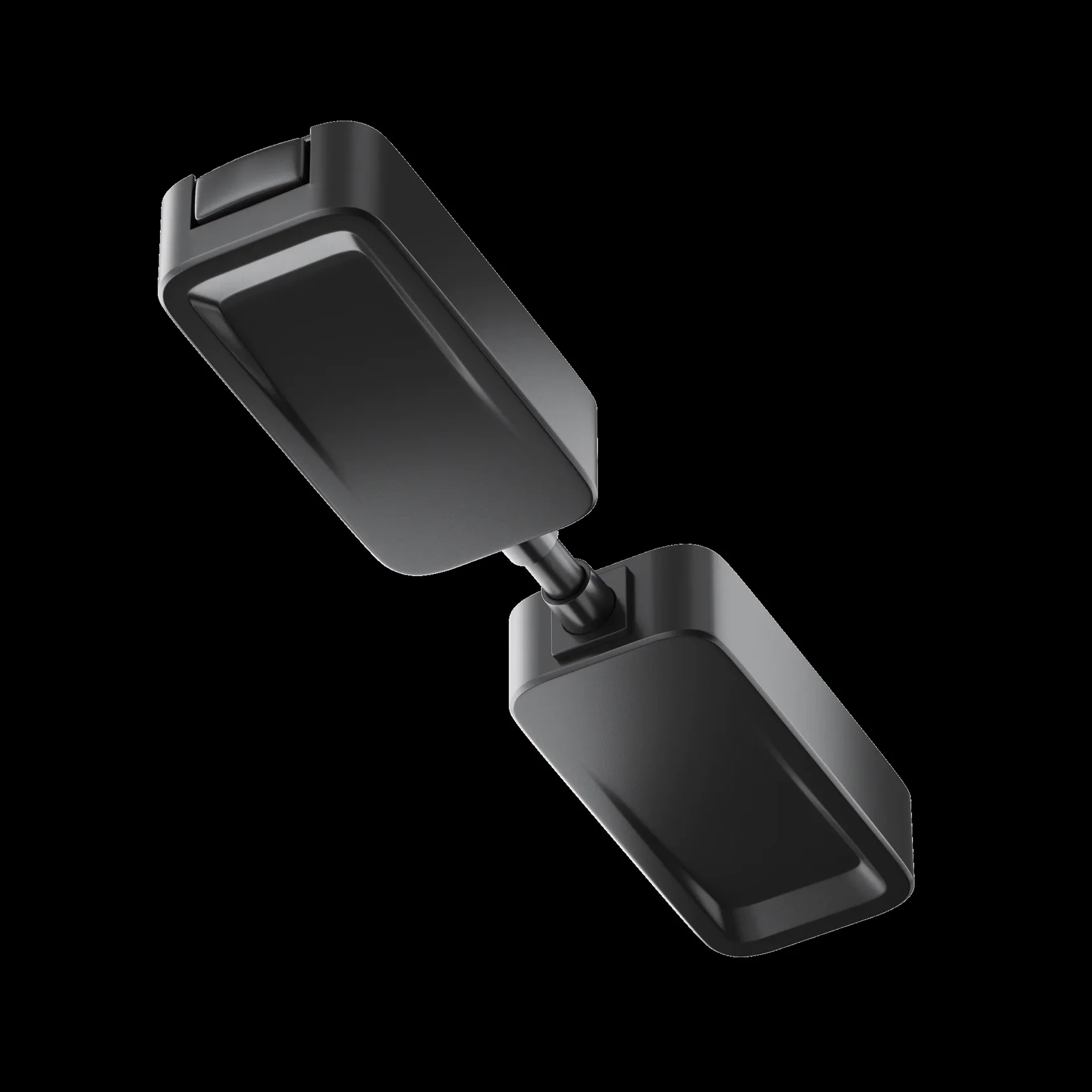 Коннектор питания прямой Radity встраиваемый черный TRA084C-B-12