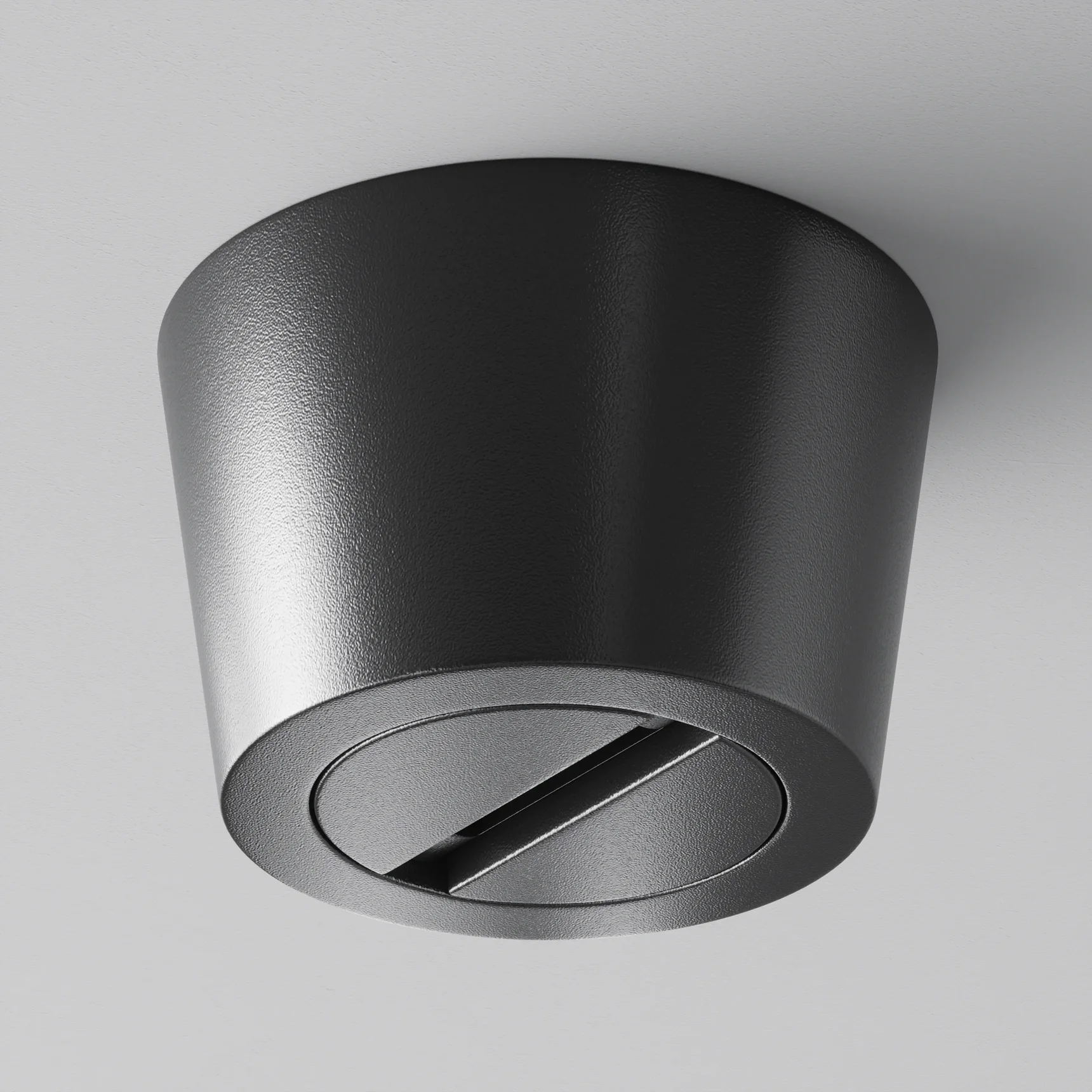 Чаша накладная Parity для двойного вывода ленты черная, TRA130CRDuo-B