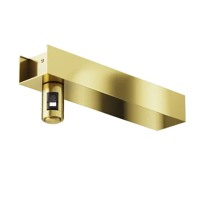 Основание настенное Wall для блока питания с вводом питания Flarity латунь, TRA155CW-BB-BS